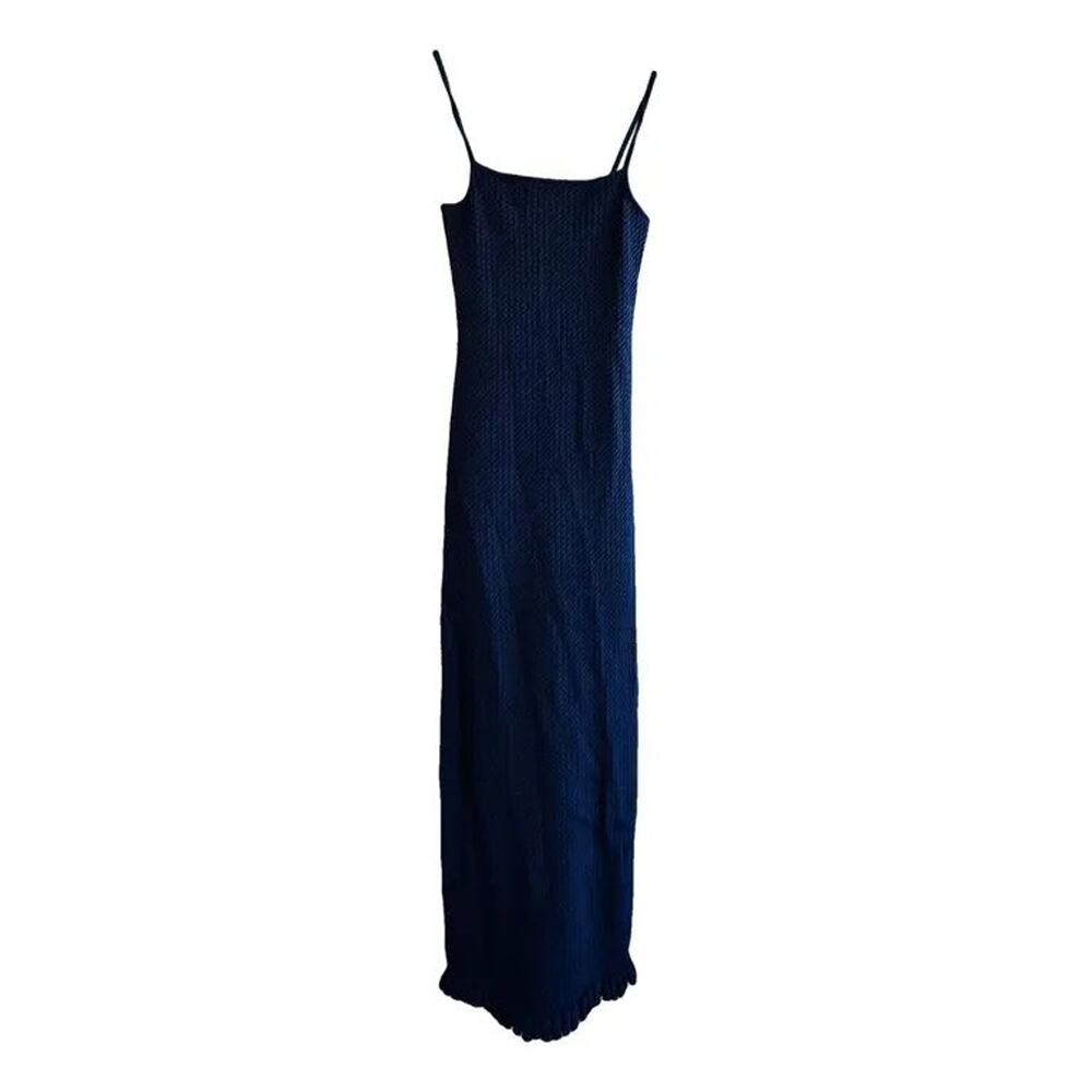 The Posse Sleeveless Iris Dress - Xxs Navy